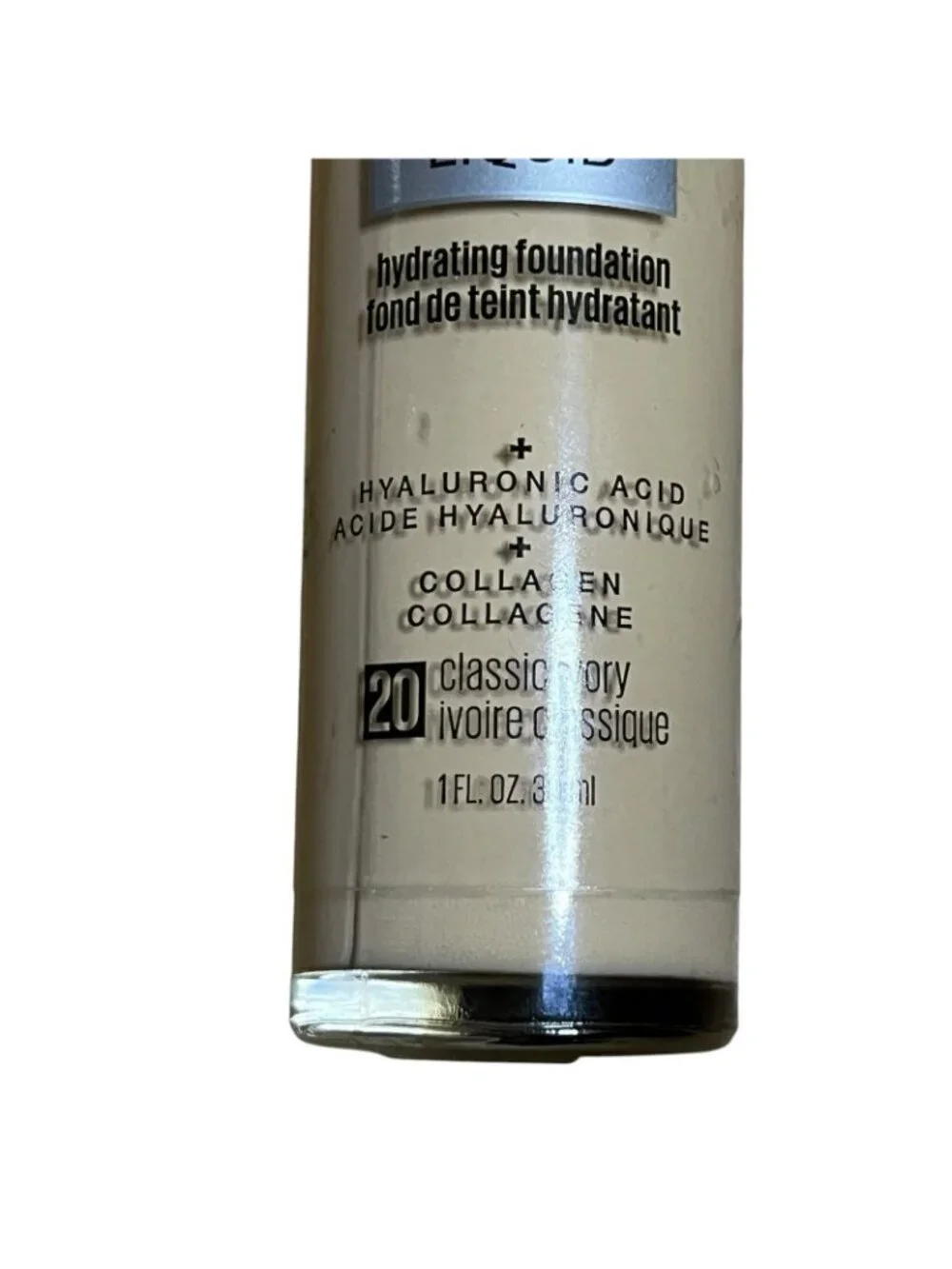 (1) Maybelline Dream Radiant Liquid Hydrating Foundation #20 CLASSIC IVORY, New